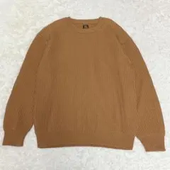 バトナー シグネチャー クルーネック ニット ベージュ S シルク アルパカ混 バトナー シグネチャー クルーネック ニット ベージュ S シルク