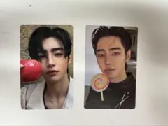 ENHYPEN SUNGHOON 歴代公式アルバム封入トレカ2枚セット