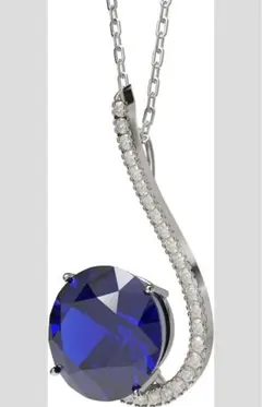 ZURSANA レディースペンダントネックレスS925シルバー 誕生石ジ