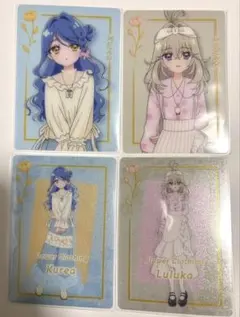 名探偵プリキュア Flower Clothing くれあ るるか 4枚セット