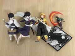 【鬼滅の刃】フィギュア4体まとめ売り（カナヲ・我妻善逸・竈門炭治郎）