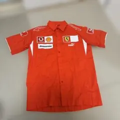 PUMA×Ferrari コラボ F1 レーシング ピットクルーシャツ