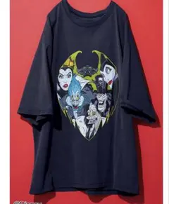 Disney 古着屋でみつけたようなプリントTシャツ ヴィランズ mede19fのサムネイル