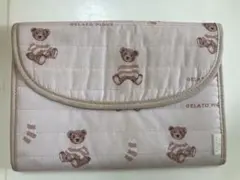 GELATO PIQUE 母子手帳ケース クマ柄 ピンク