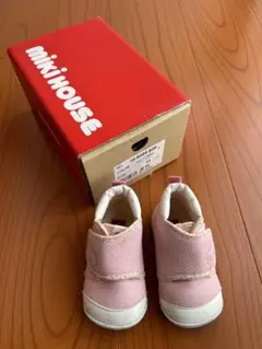 ミキハウス　ファーストシューズ　ピンク 11cm