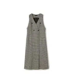 andmary Natalie check mini dress - メルカリ