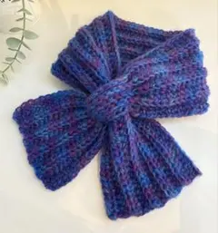 ミニマフラー　ハンドメイド