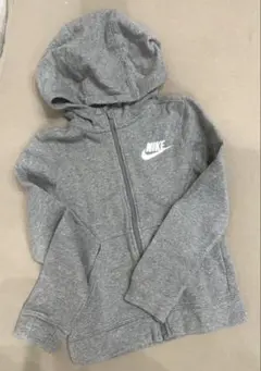 Nike フルジップパーカー XS グレー