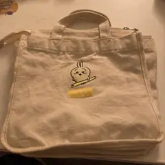 ちいかわ♡ウサギ刺繍 ♡ キャンバストートバッグ