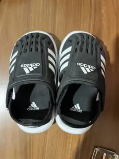 adidas ベビーサンダル 13cm ブラック