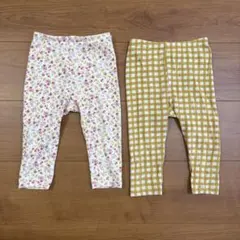 UNIQLOベビー　レギンス　2本セット