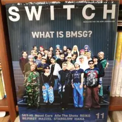 SWITCH BMSG特集　BE:FIRST　HANA　MAZZEL REIKO