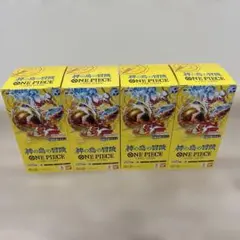 OP-15 神の島の冒険　4BOX 新品テープ付き