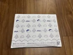 《未開封》ANA ガーゼハンドタオル 飛行機柄