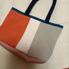 ハンドメイド 手さげバッグ