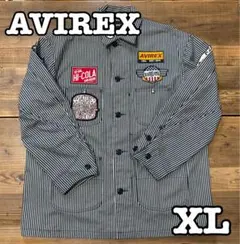 り*り様 ✴️ 【AVIREX】カバーオール　サイズXL アメカジのサムネイル