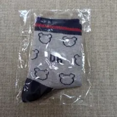 MIKIHOUSE ミキハウス クマ柄 ベビー靴下 11-13cm