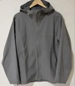 UNIQLO ブロックテックパーカ グレー