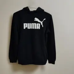 PUMA黒パーカー美品裏起毛150センチ　あまる君☆専用です