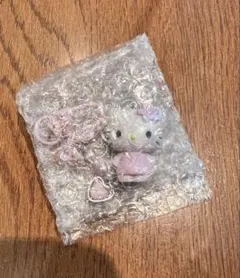 サンリオ ハローキティ シークレットキーホルダー ミニチュアキルト ピンクキティ