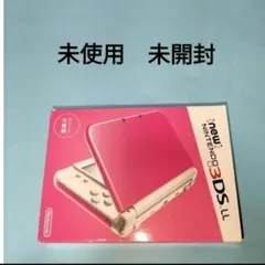 new3dsll 未使用　未開封　新品　ピンクホワイト　pink