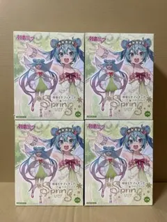 初音ミク フィギュア 3rd season spring ver. 4個セット