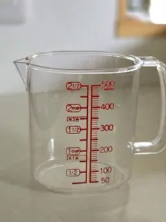 500ml プラスチック製計量カップ 5個セットのサムネイル