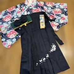 Catherine Cottage 花柄着物セット 160サイズ　髪飾り付き