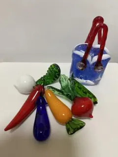 ガラス細工 お買い物 その2(野菜)