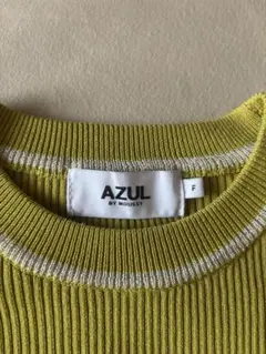 AZUL by MOUSSY オリーブグリーン セーター F