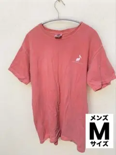 【M】ラジオシティ・ミュージックホール Tシャツ NY プリント 古着 ピンクのサムネイル