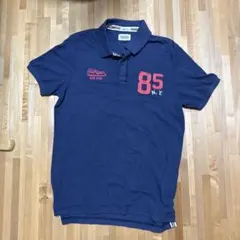 HILFIGER DENIM ポロシャツ ネイビー 85刺繍のサムネイル