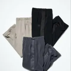 UNIQLO x Needles フリースワイドパンツ