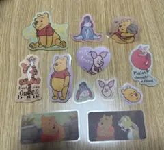ディズニー くまのプーさん フレークシール