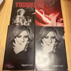 YOSHIKI クリアファイル セット X JAPAN