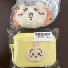 ちいかわ　ミニシリコンポーチ　お財布　がまぐち　ポーチ　うさぎ　シーサー