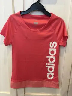 美品、adidas ピンク Tシャツ 150サイズ