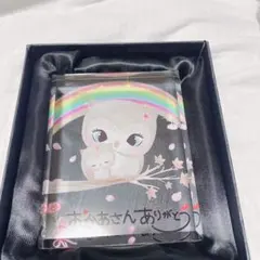 母親 誕生日 プレゼント お母さんありがとう 母の日 ギフト フクロウ ガラス