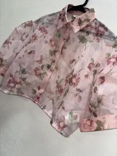 CLANE＃SHEER FLOWER SHORT SLEEVE SHIRTS CLANE(クラネ)】 SHEER FLOWER SHORT SLEEVE SHIRTS｜PARIGOT ONLINE