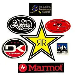 正規品 スキー•スノーボード関連ステッカーセット レア