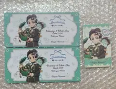 鬼滅の刃　チョコ風カード　招待状風チケットカード　炭治郎