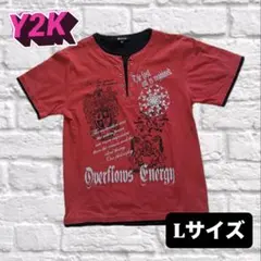Y2K archive お兄系　Tシャツ Lサイズ グラフィックプリントのサムネイル