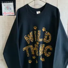 ミ*ポ様 USA 古着　90s フルーツオブザルーム スウェット WILD TH