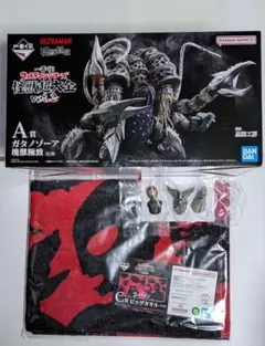 一番くじ　ウルトラマンシリーズ　怪獣超大全　A 賞　ガタノゾーア　C賞　F賞３点