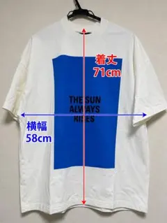 THE SUN ALWAYS RISES プリントTシャツ ホワイトのサムネイル