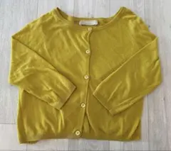 ★美品★S Max Mara★カーディガン★イエロー★ 7分袖★