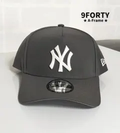 ニューヨーク・ヤンキース　9FORTY A-Frame ダークグレーホワイトロゴ