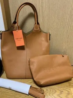 【新品未使用タグ付き】FIRANO バック　ブラウン