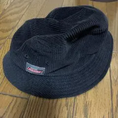 ディッキーズ　バケットハット　コーデュロイ　黒