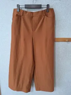 QVC プロバドール　プルオンガウチョパンツ ウエスト76cm　伸びます